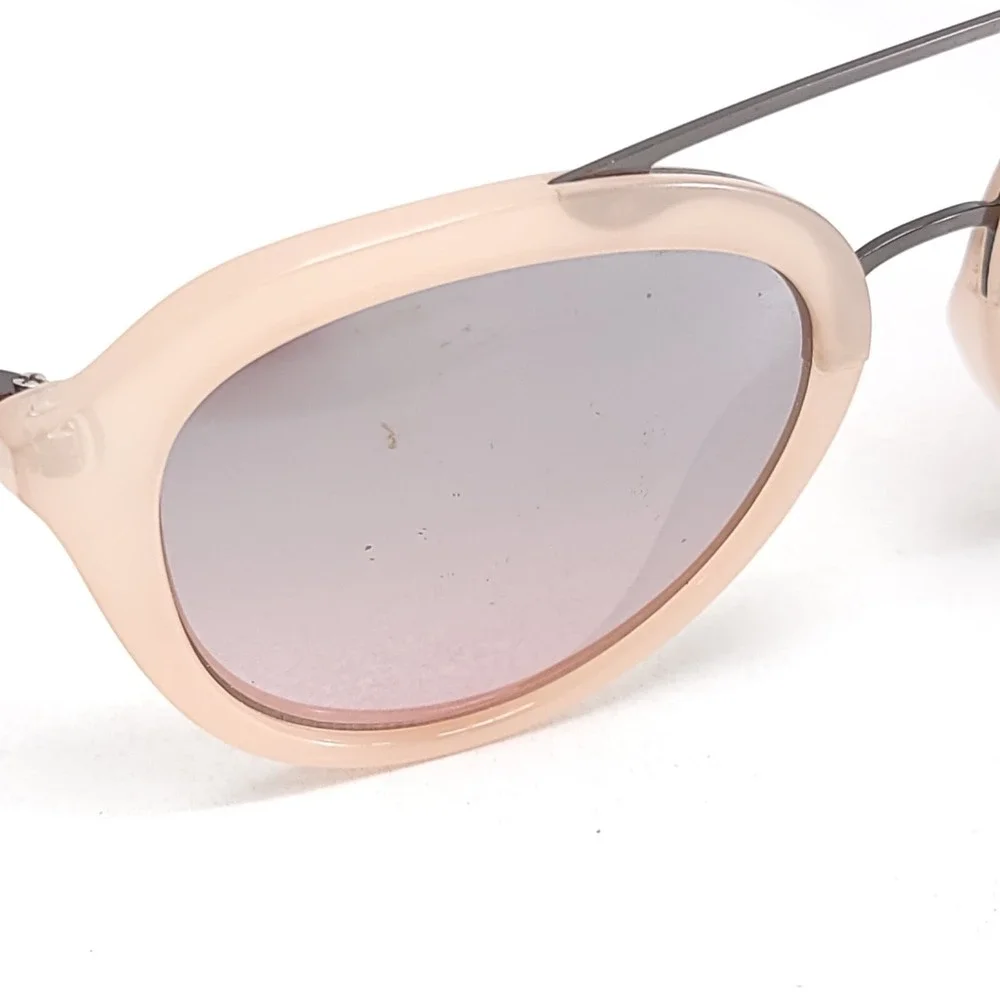 GUESS GF0310 Pink/Pink Gunmetal Womens Sunglasses Metal Plastic Mirror Lense‎